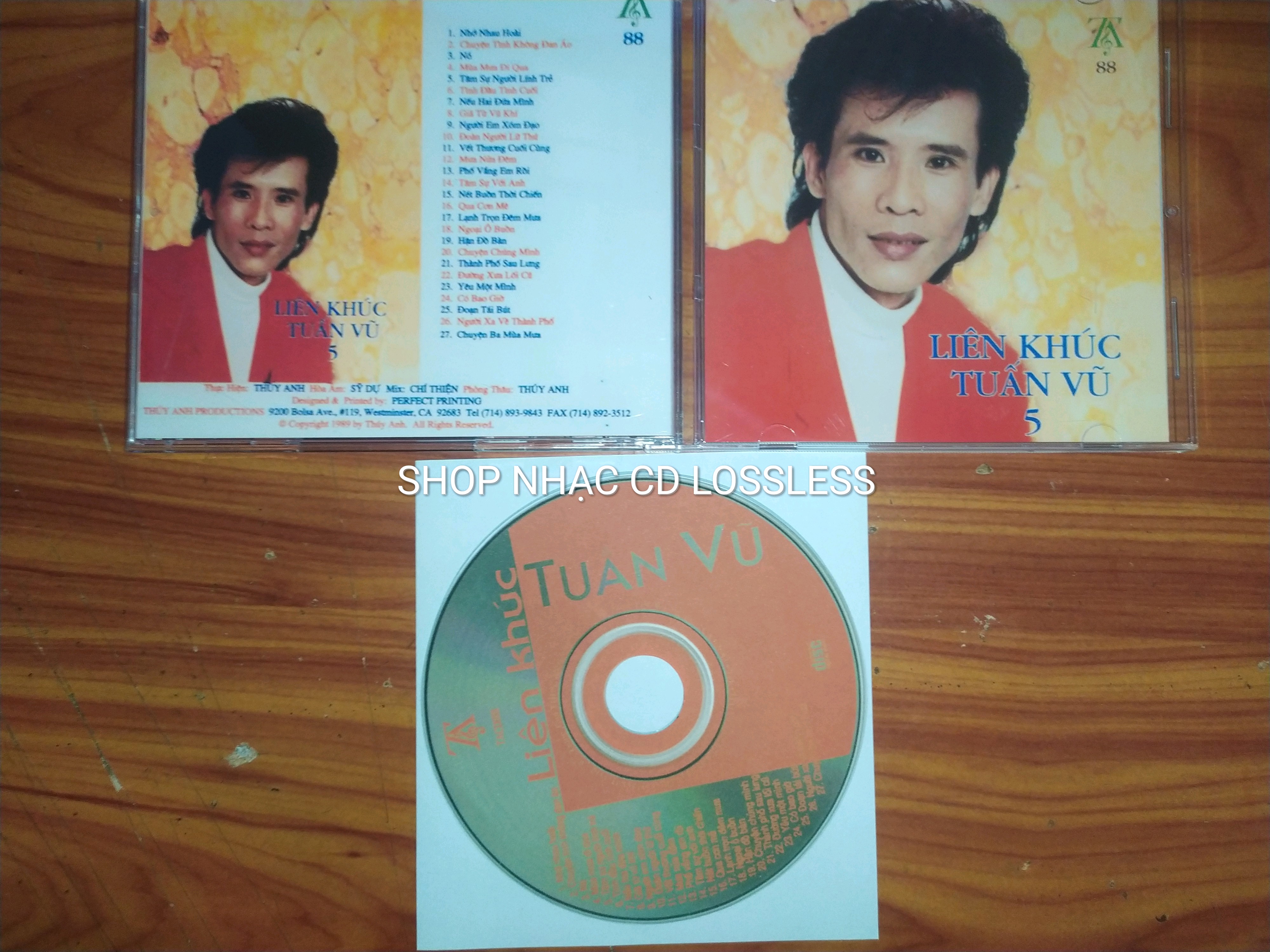 Bộ 6cd liên khúc tuấn vũ