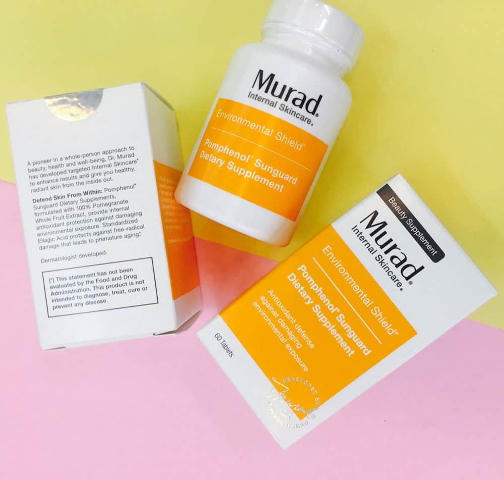 𝐂𝐡𝐨̂́𝐧𝐠 𝐍𝐚̆́𝐧𝐠 𝐍𝐨̣̂𝐢 𝐒𝐢𝐧𝐡 𝐌𝐮𝐫𝐚𝐝 -- murad pomphenol sunguard dietary supplement 60 viên