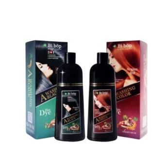 Dầu Gội Phủ Bạc Thảo Dược BiBop Nhật Bản | Dầu Gội Đen (Nâu) Tóc BiBop