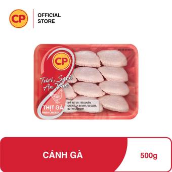 CP Cánh giữa gà tươi mới mỗi ngày - 500g - Được sản xuất theo tiêu chuẩn 3F. Đảm bảo truy xuất nguồn gốc rõ ràng