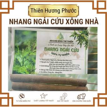 Nhang ngải cứu 10 cây đuổi muỗi xông nhà