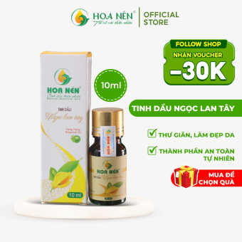 Tinh Dầu Hoa Ngọc Lan Tây Nguyên Chất 10ml - Tinh dầu Hoa Nén - Xông thơm phòng, thư giãn, làm đẹp da