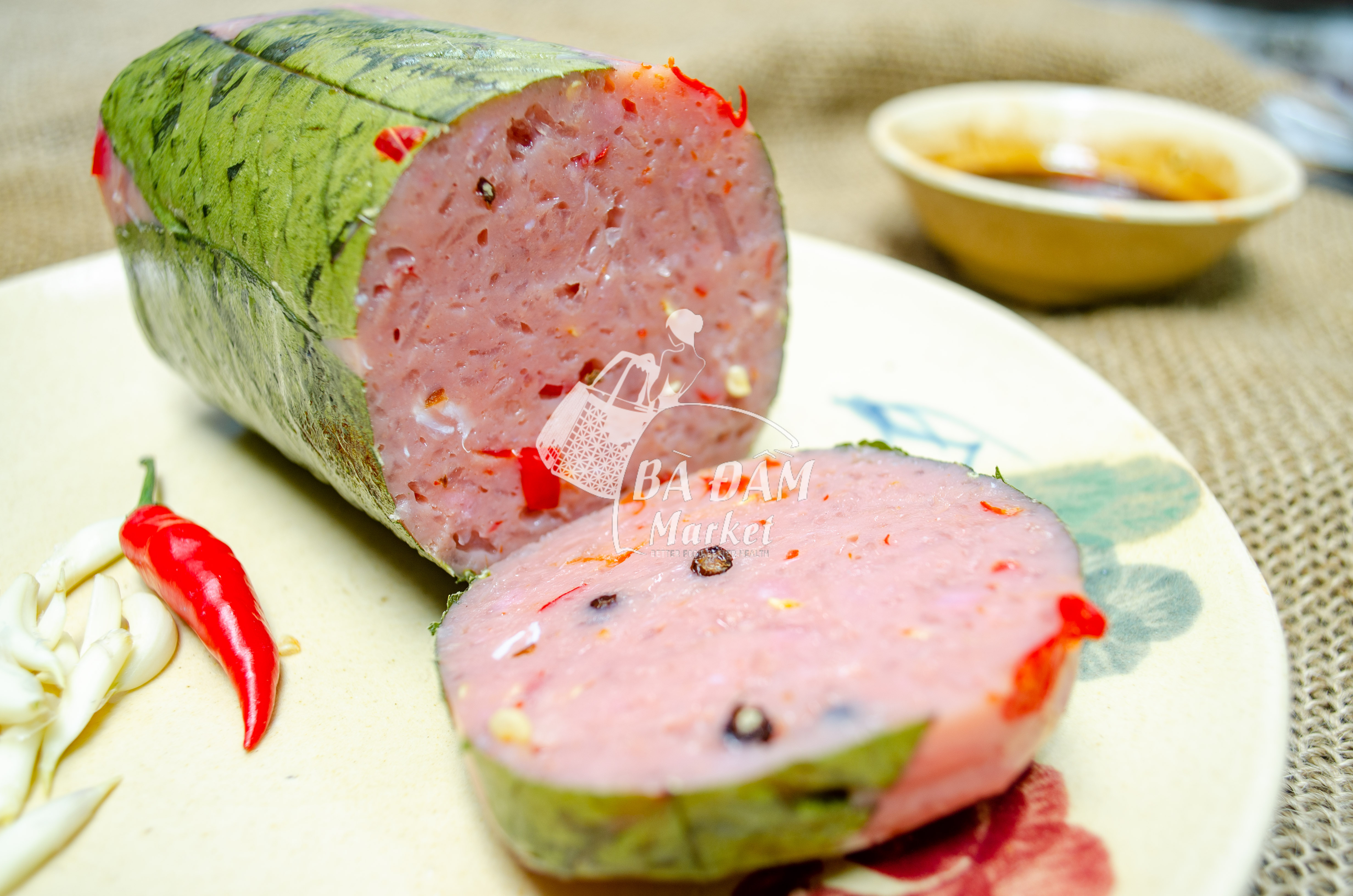 Combo 02 cây nem chua lá ổi đặc sản chợ huyện bình định