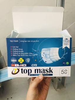 Khẩu trang y tế kháng khuẩn SUN MASK (hộp 50c)