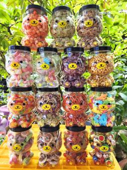 Bánh kẹo chai gấu đủ loại