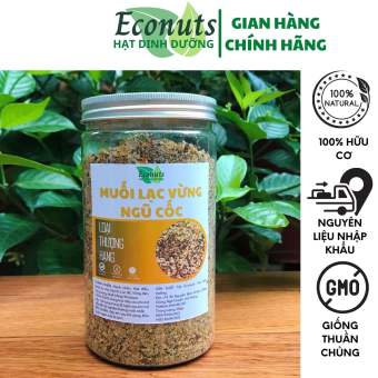 Muối vừng lạc ngũ cốc rang ECONUTS, muối mè đậu phộng rang loại thượng hạng thơm ngon