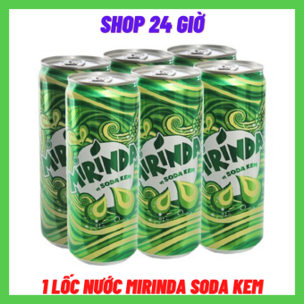 Nước Ngọt MIRINDA SODA KEM 1 LỐC 6 LON - Shop 24 Giờ