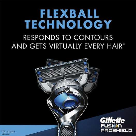 Lưỡi cạo râu Gillette Fusion 5+1 Proshield Nhật Bản - [Nhật Bản]
