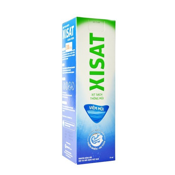 XỊT MŨI XISAT VIÊM MŨI 75ML