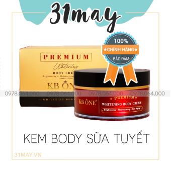 Kem Body Dưỡng Trắng Sữa Tuyết KB ONE Chính Hãng 200gr