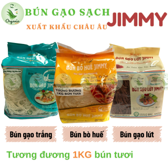 Bún Gạo Trắng , Bún Gạo Lứt , Bún Bò Xuất Khẩu Châu Âu Jimmy Food 250g