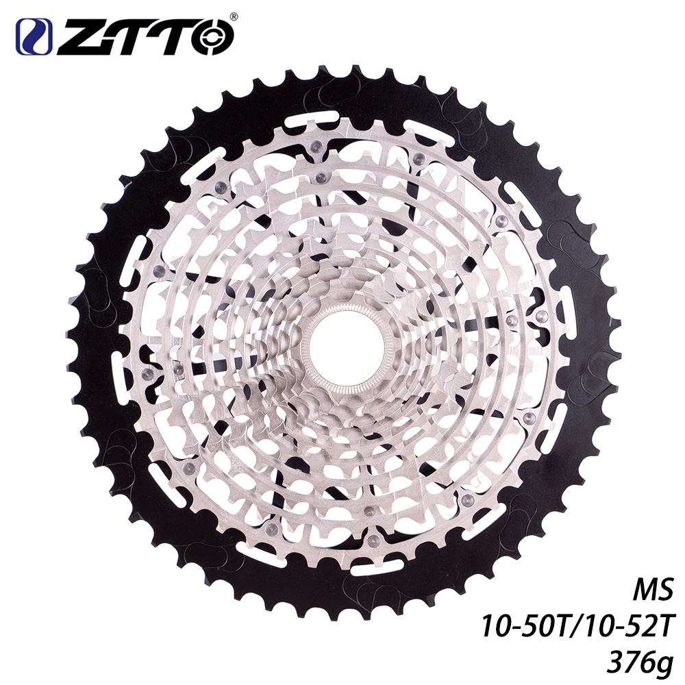 ZTTO Ultimate MTB 12 Speed Lightweight 376g Cassette 10-50T MS ULT Micro K7 Spline 12speed For M6100 M7100 M8100 Mountain Bike ราคา 10,946 บาท*ส่งฟรี