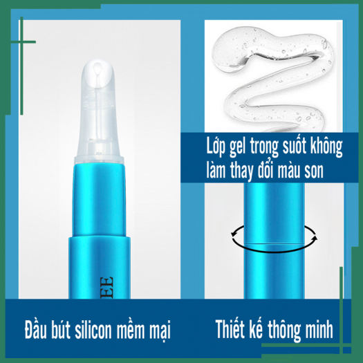 [Chính hãng] Gel khóa môi BIQUANTANG gel khoá son môi giúp son bền màu không trôi không lem gel giữ màu môi lâu trôi