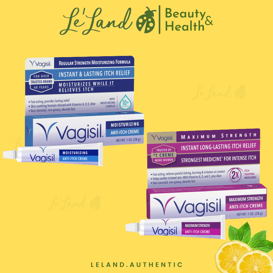 Bill US - Kem vệ sinh vùng kín Vagisil maximum strength anti - itch creme 28g