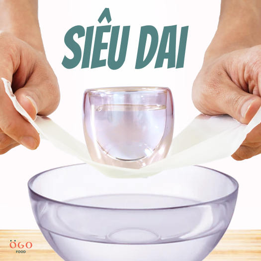 3 Bịch 30 Gói - Giấy Ăn Lụa 4 Lớp, 328 Tờ, Siêu dai, Sêu mềm - OGO Food