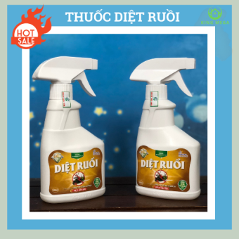 Thuốc diệt ruồi siêu nhanh- Diệt ruồi vàng, ruồi cánh bướm, ruồi dấm, các loại ruồi cống - Không độc hại hại hiệu quả 100% - Kingbio