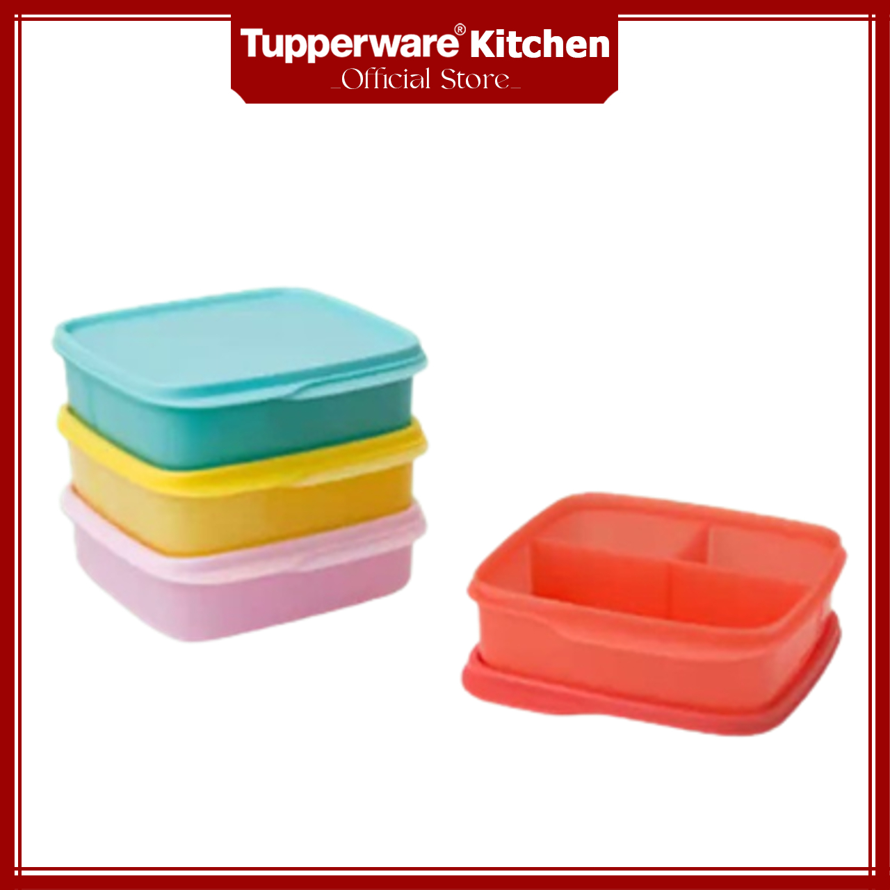 Hộp cơm chia ngăn LollyTup - Tupperware