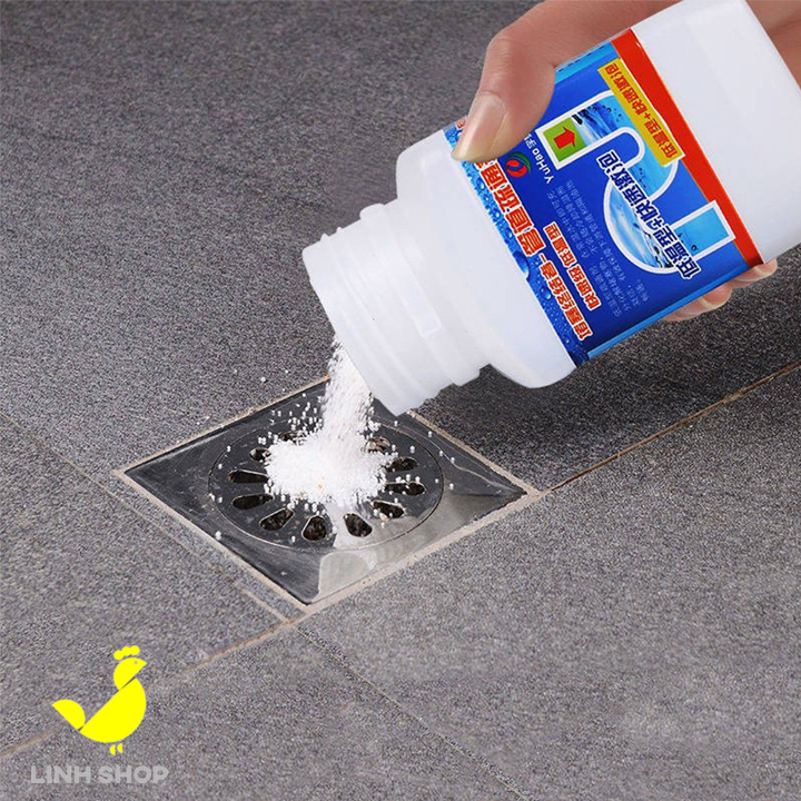 Bột thông tắc cống bồn cầu bồn vệ sinh rửa mặt 260gram - linhshopsaigon
