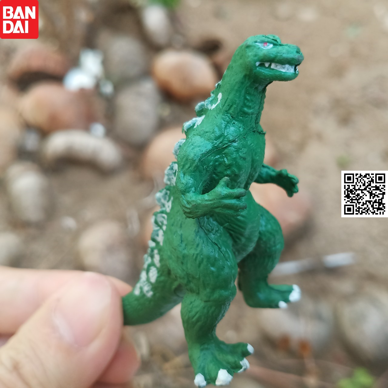 Mô hình Godzilla giá rẻ nhat xanh lá 1989 1861 1-3