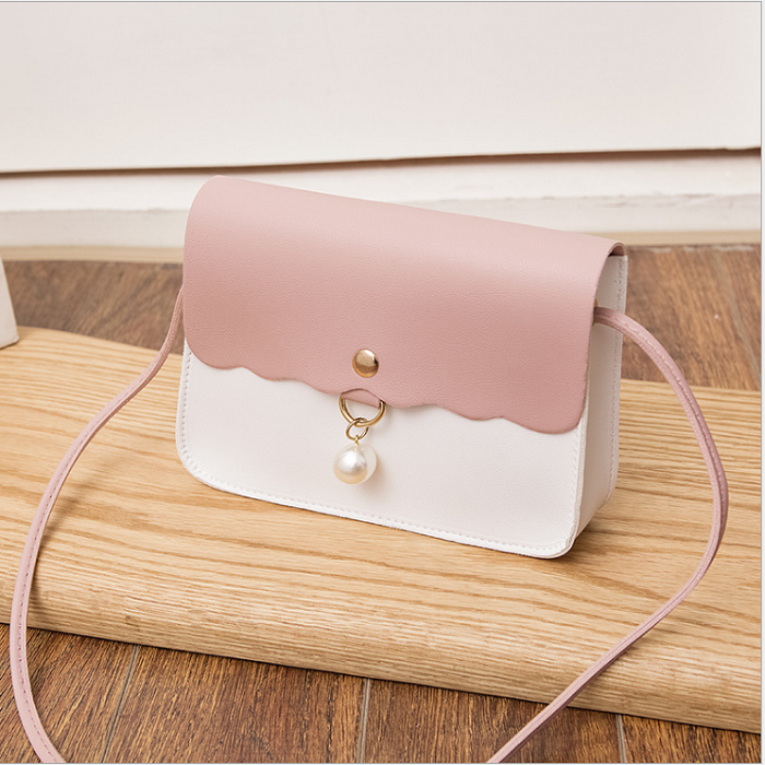 Túi Nữ Túi Đựng Điện Thoại Túi Đeo Chéo Nữ Kiểu Dáng Đơn Giản Đính Hạt Ngọc Xinh Xắn