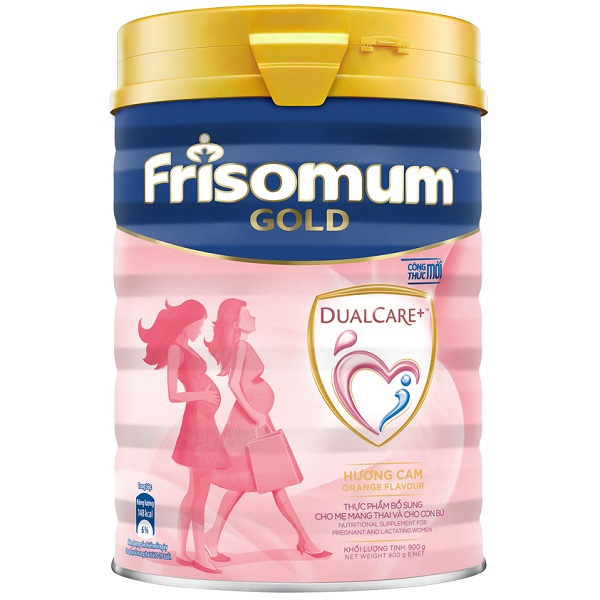 Sữa bột Frisomum hương Cam 900g