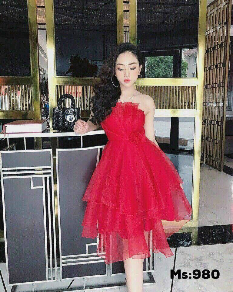 Đầm tiểu thư cúp ngực 3 tầng xinh xinh fashionzero
