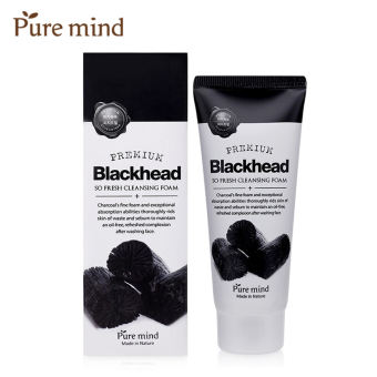 SỮA RỬA MẶT THAN HOẠT TÍNH BLACK HEAD SO FRESH CLEANSING FOAM PURE MIND 100ML