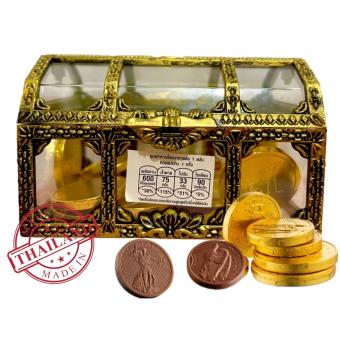 Socola Rương Vàng Thái Lan - Kẹo Socola Đồng Tiền Vàng 112g Socola Rương Vàng Thái Lan