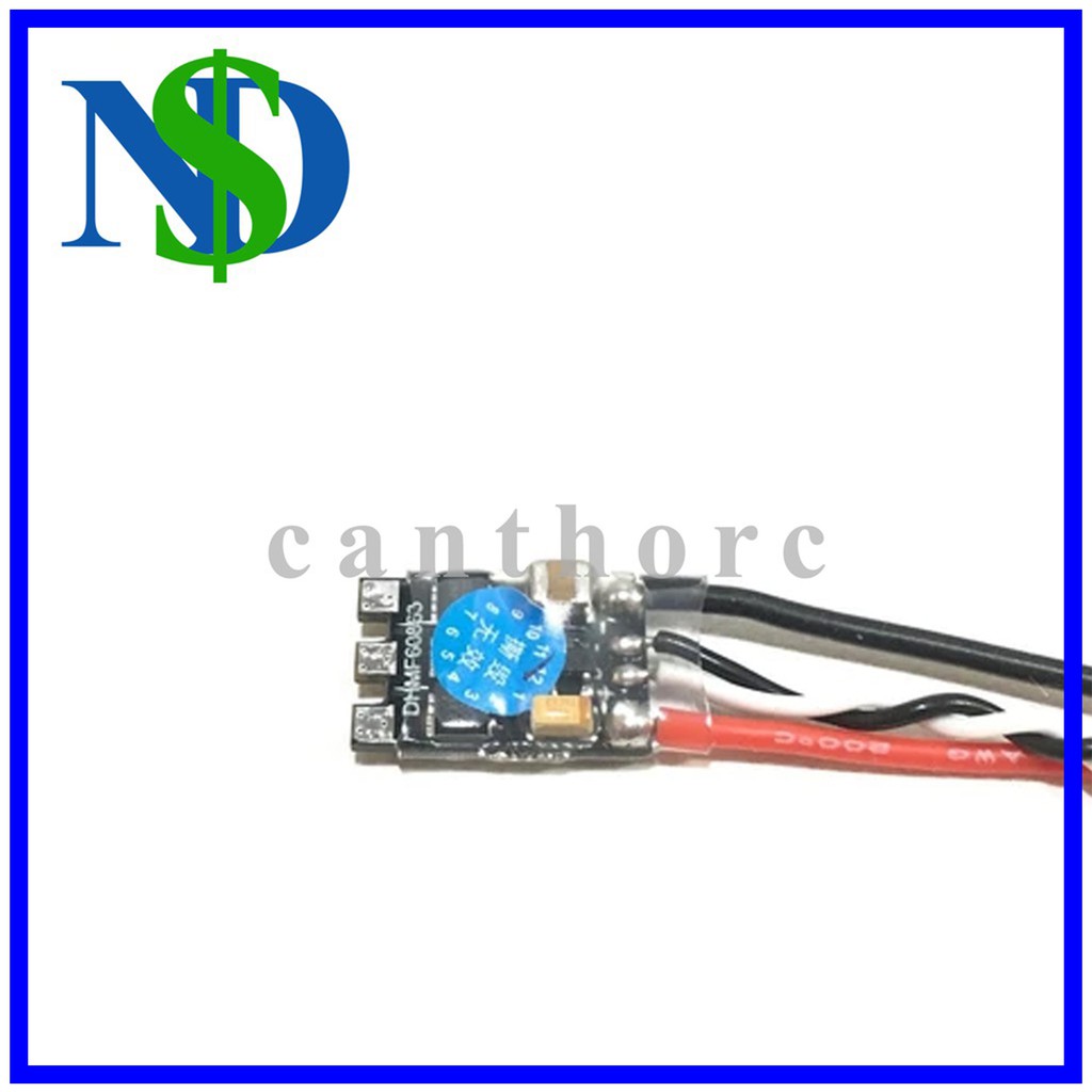 Điều khiển tốc độ esc cicada 7a blheli_s dshot 1s-2s tiny động cơ không chổi than brushless