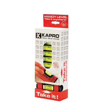 Thước thủy 10cm KAPRO 246D màu đỏ