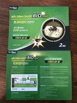 Bẫy Keo Dính Chuột Hàn Quốc Loại 1 - Combo 6 Bẫy Chuột Siêu Dính