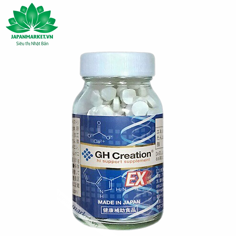 Viên Uống Hỗ Trợ Tăng Chiều Cao GH Creation Nhật Bản hộp 270 Viên - Tăng chiều cao cho nam và nữ- Tăng chiều cao Nhật Bản