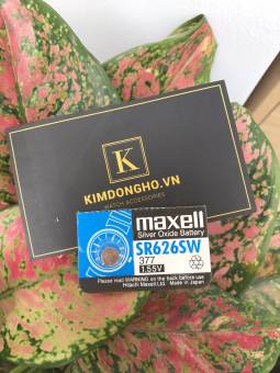 Pin SR626SW-377 Maxell vỉ 1 viên - Pin 626 - 377 thay pin đồng hồ điều khiển