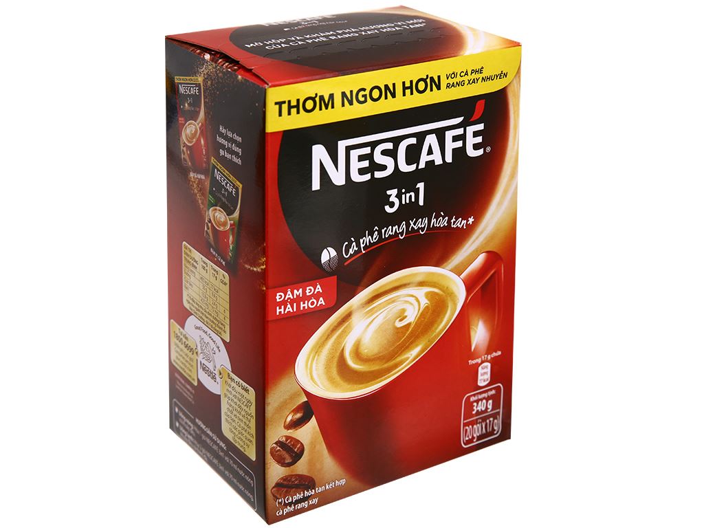 Cafe sữa NesCafé đỏ hộp 20 gói 17g