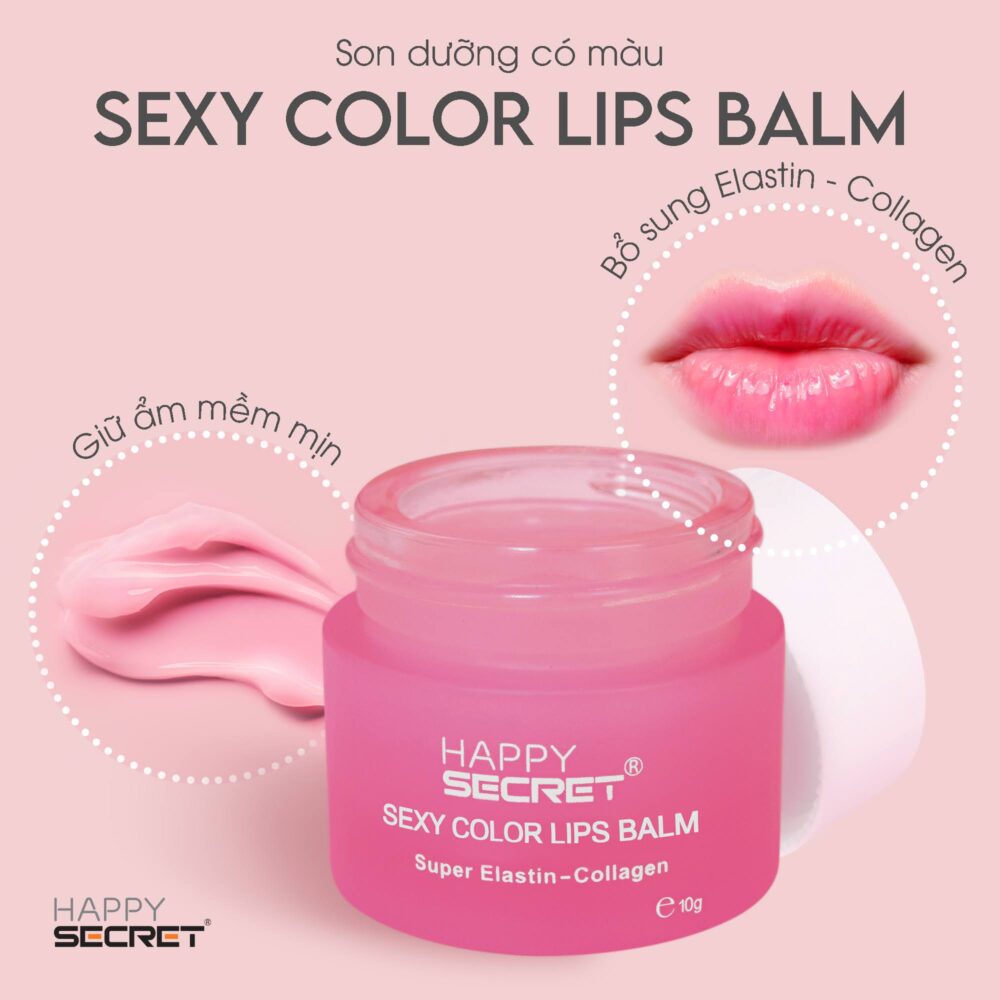 [HCM]SON DƯỠNG MÔI CÓ MÀU SEXY COLOR LIPS BALM