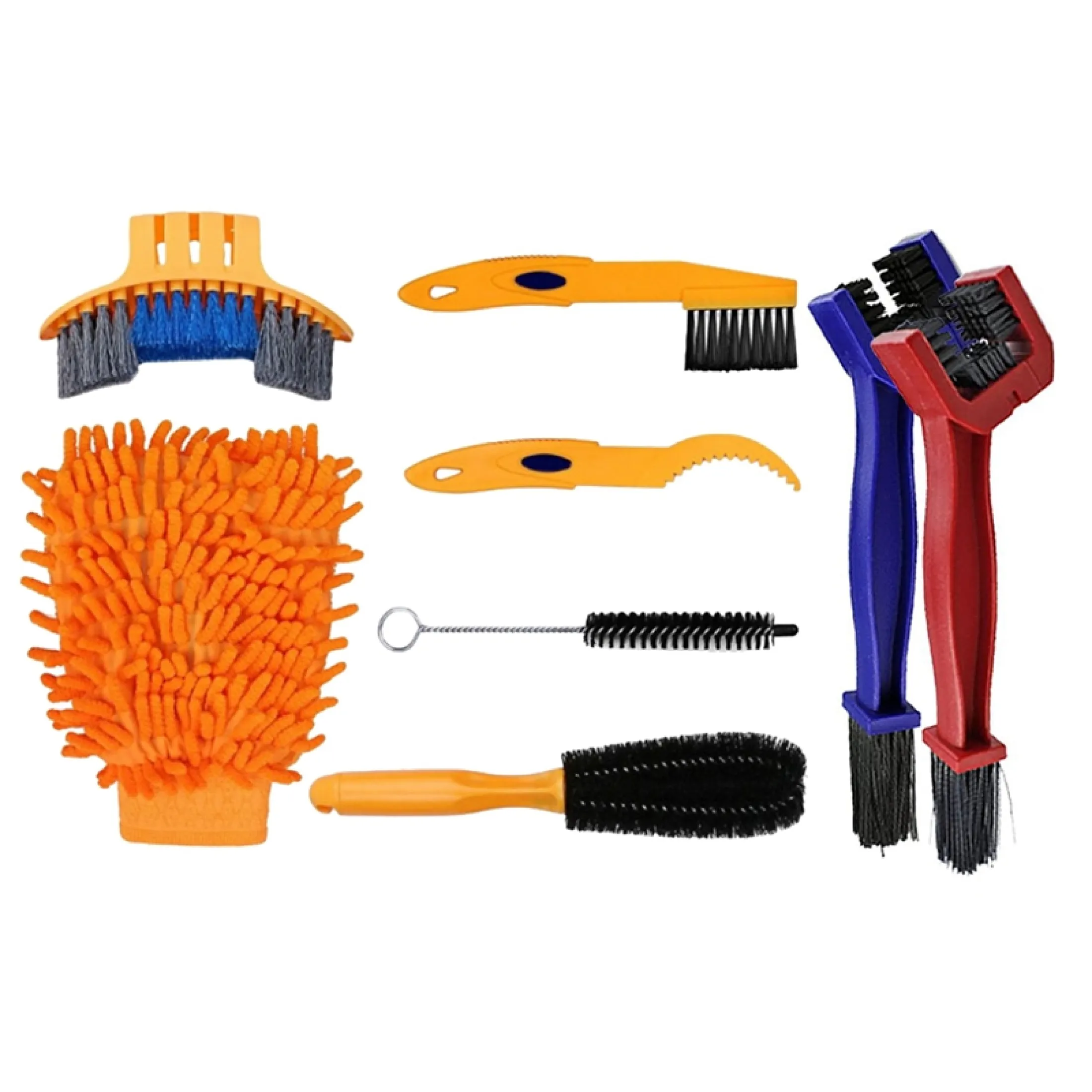 bike cleaning brush kit