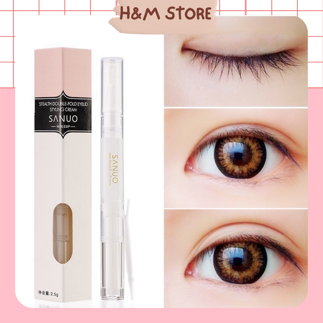 Bút gel kích mí thần thánh- gel kích mí đẹp TẶNG cây kích mí