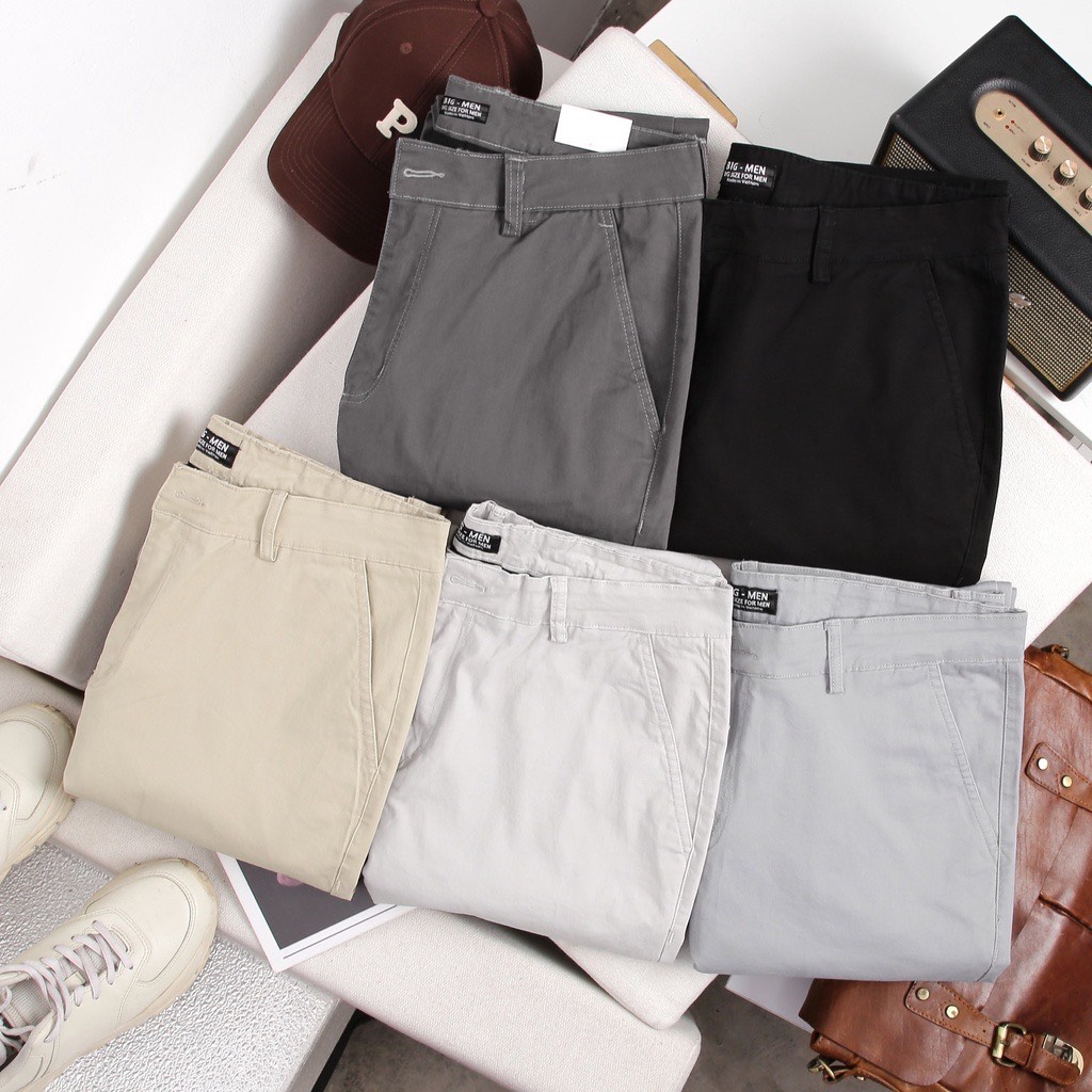 Quần dài kaki nam big sizesize đủ màu