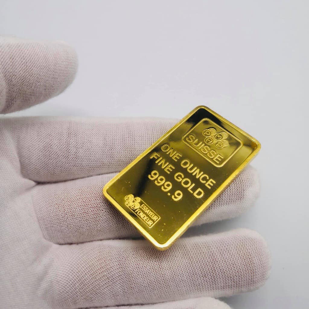 [HCM]Phong thuỷ may mắn đầu năm - bản sao vàng miếng 9999