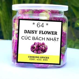 Trà Hoa Cúc ( Cúc Bách Nhật tím ) màu đẹp loại 1