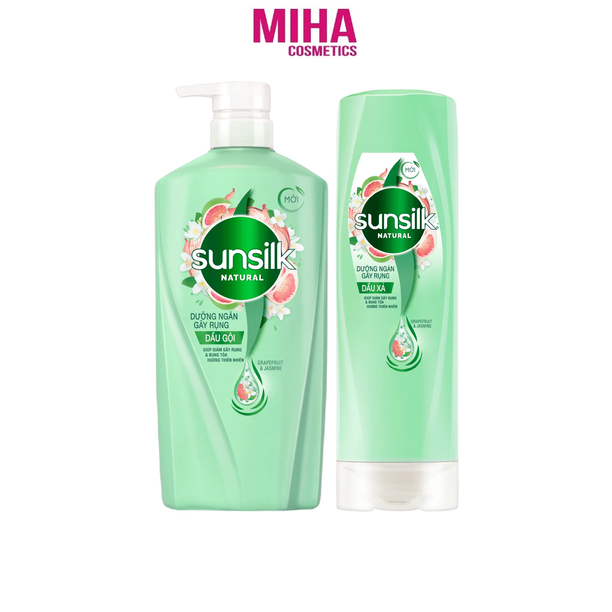 COMBO 2 Chai Dầu Gội Và Dầu Xả SUNSILK Ngăn Gãy Rụng