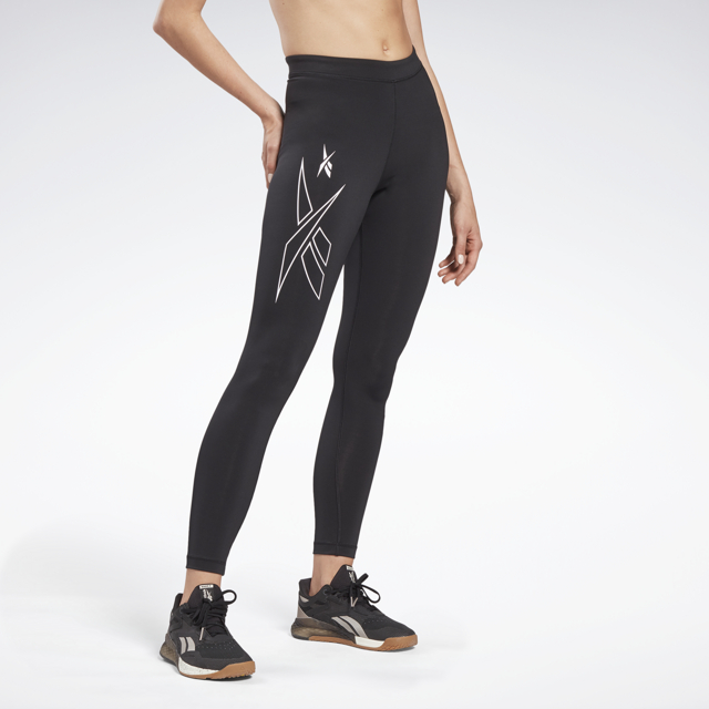 Reebok quần nữ legging tập luyệ myt high-rise tight màu đen gi6966