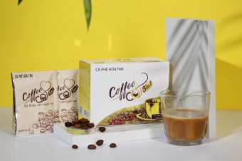 Cà Phê Cq Slim Coffee Giảm cân chính hãng- hộp 10 gói