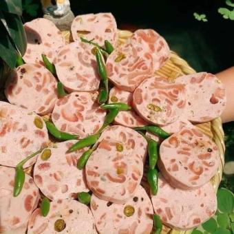 Chả tai heo ớt xiêm xanh 500gr (giao tphcm)