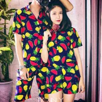 Bộ Quần Áo Hoa Quả Đi Biển Bộ Trái Cây Bộ Hoa Quả Đi Biển Rẻ