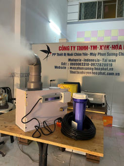 Máy tạo ẩm siêu âm chính hãng TaiWan, công suất 400w, tạo ẩm nhà nấm, nhà yến, tiểu cảnh.