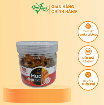 Mực Cháy Tỏi - Hũ 100g - PALfood