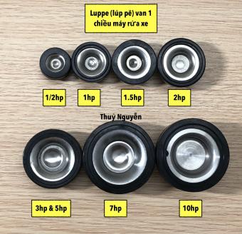 Luppe (lúp bê) van một chiều máy rửa xe 1/2hp, 1hp, 1.5hp, 2hp, 3hp&5hp, 7hp và 10hp.