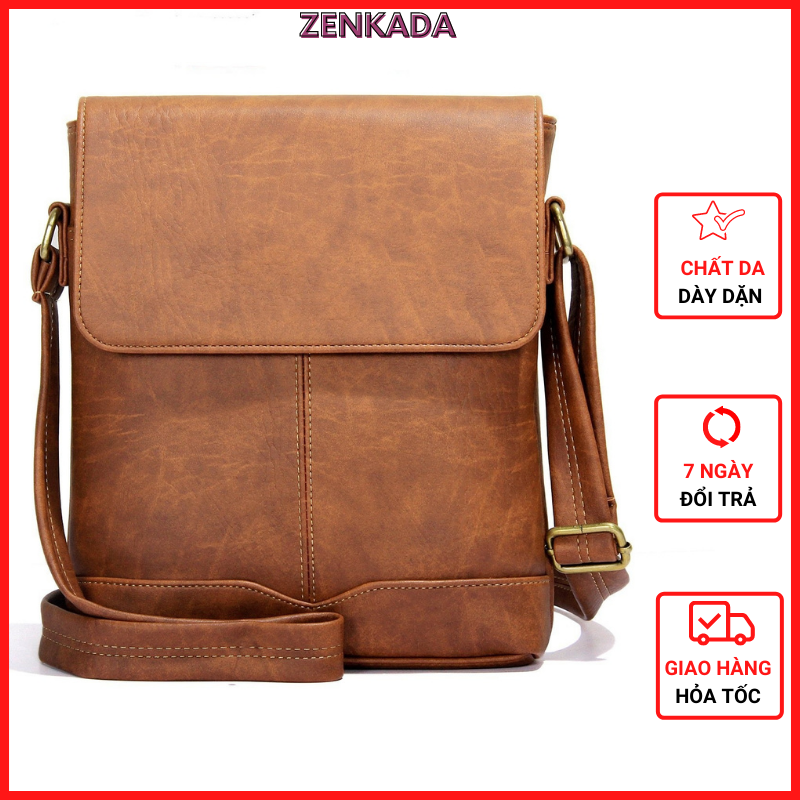 Túi đeo chéo đựng ipad Zenka tiện dụng sang trọng và lịch lãm_ZIP02