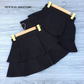Quần váy 2 tầng xòe tiểu thư